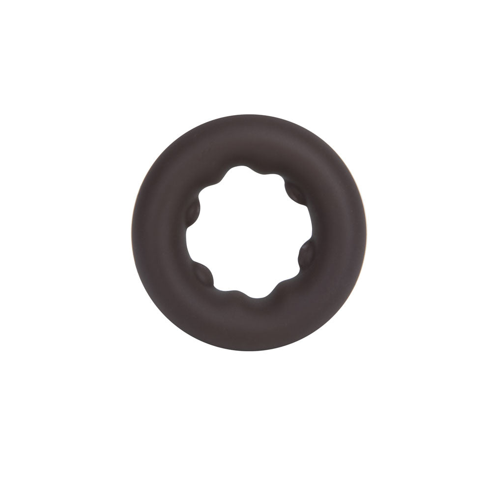 Maia Gunner Chocolate Dark Brown Cock Ring For Men