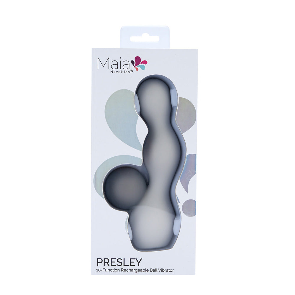 Maia Presley Grey USB Rechargeable Ball Vibrator