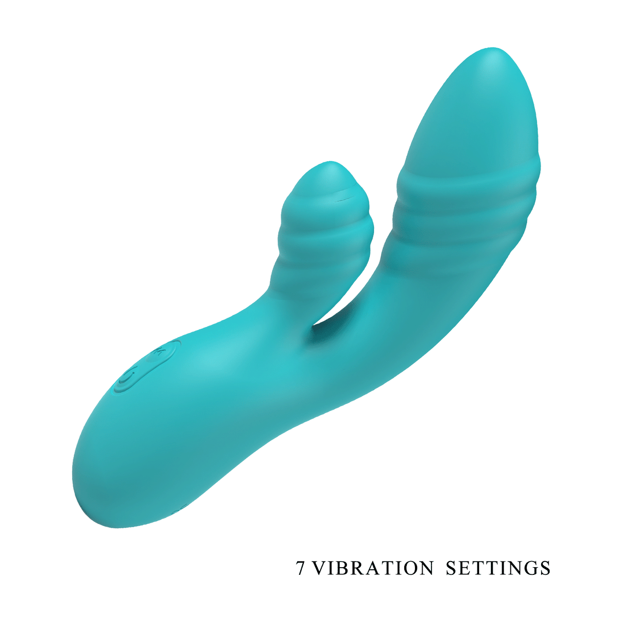 Party Up DALIDA - Teal Rabbit Vibrator - VIBRATORS