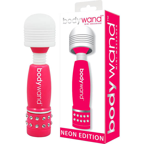 Bodywand Mini Massager Neon Edition - Pink Mini Massage Wand - Naughty by Nature Adult Store