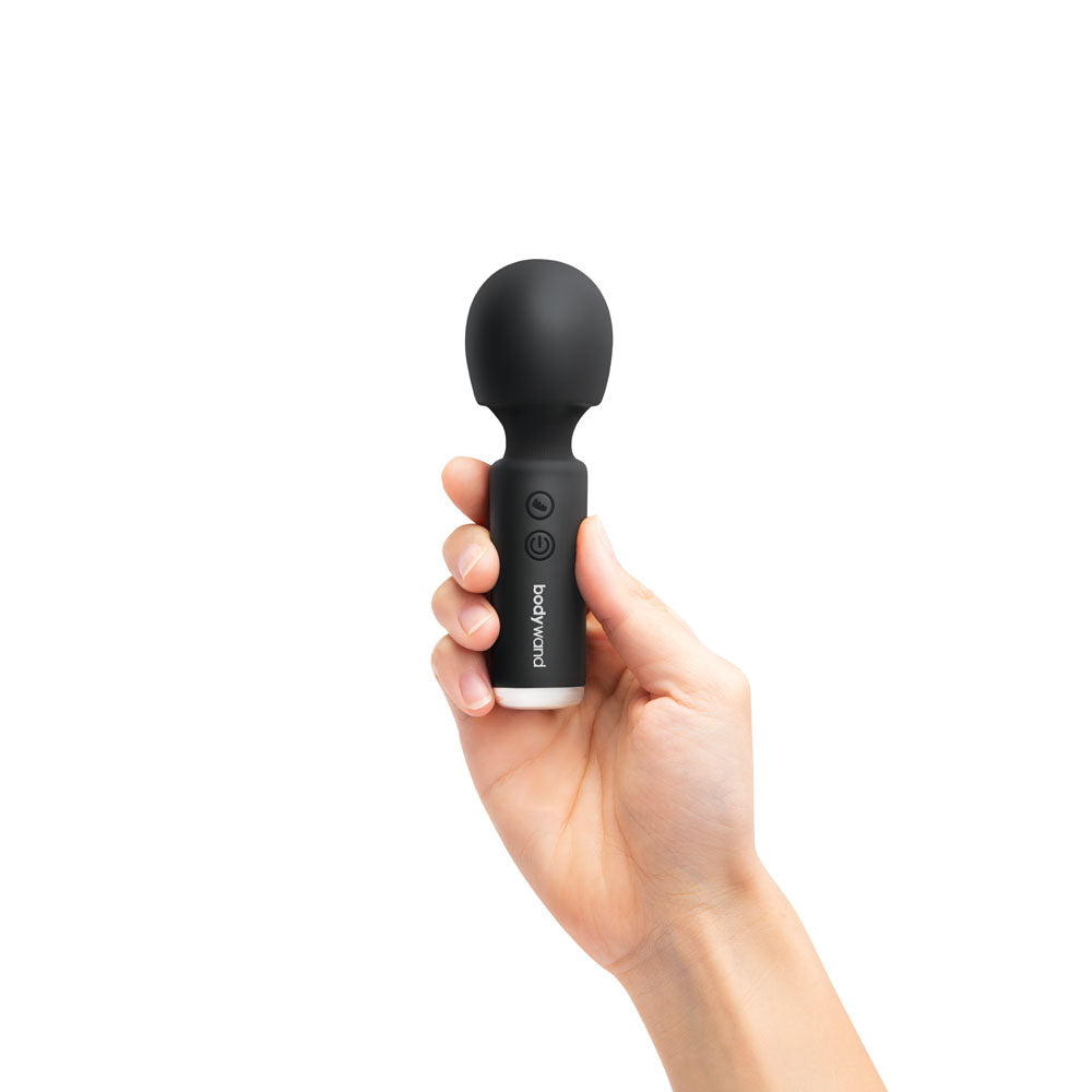 Bodywand 4.5'' Power Wand - Black 11.4 cm USB Rechargeable Massager Wand - Naughty by Nature Adult Store