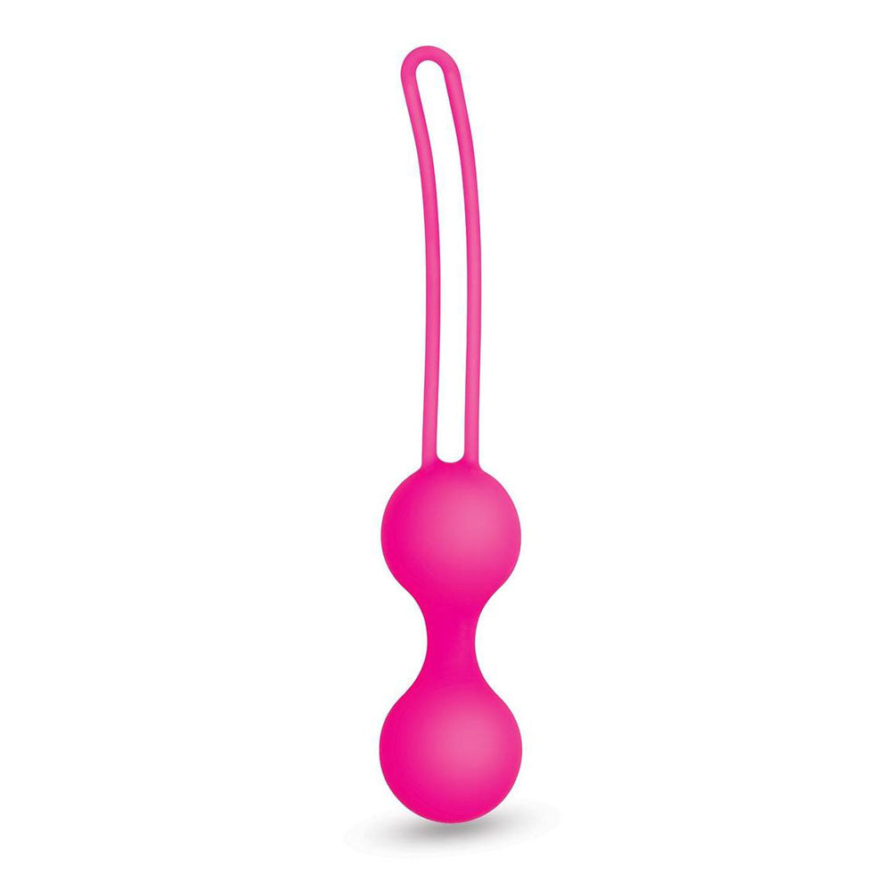 Bodywand Squeeze Medium Kegel Duo - Pink Kegel Balls - 50 grams - Naughty by Nature Adult Store