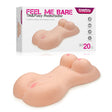 Feel Me Bare Mega Masturbator - Flesh Lifesize - Naughty by Nature Adult Store