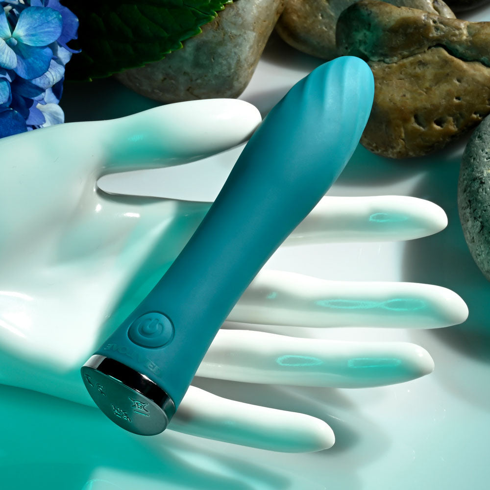 Evolved ULTRA WAVE - Blue 13 cm USB Rechargeable Mini Vibrator - Naughty by Nature Adult Store