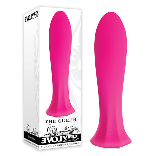 Evolved The Queen - Pink 12.7 cm (5'') USB Rechargeable Bullet - Naughty by Nature Adult Store