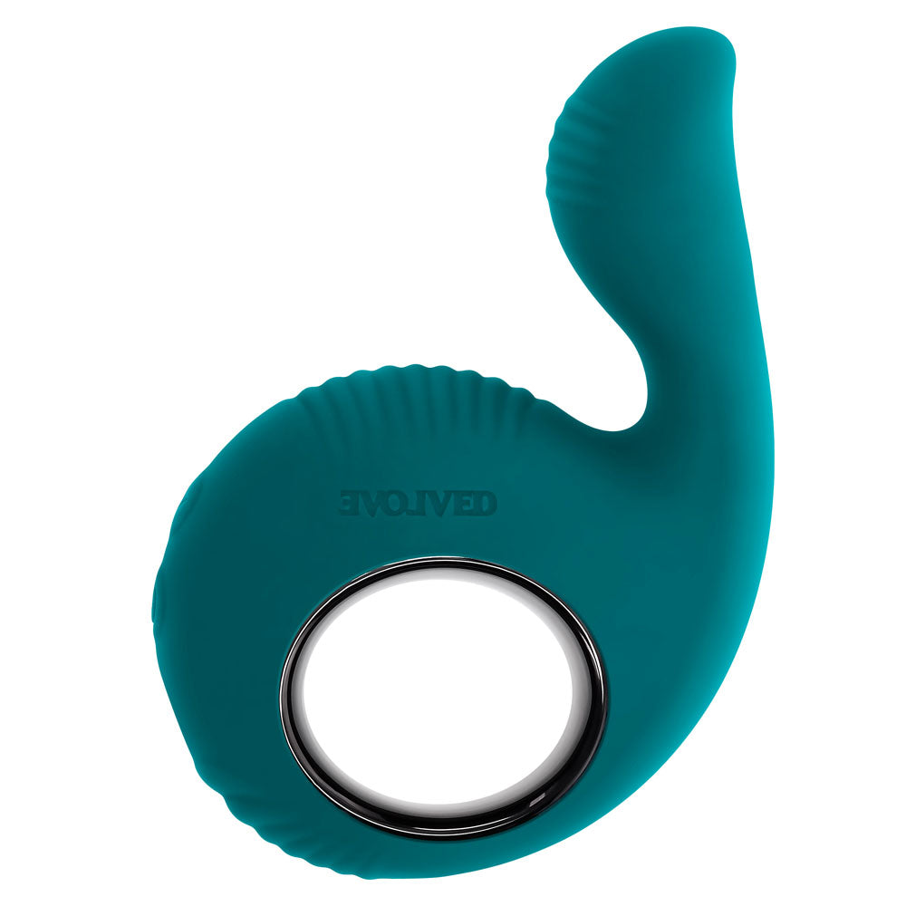 Evolved THUMBS UP - Green USB Rechargeable Stimulator - Naughty by Nature Adult Store