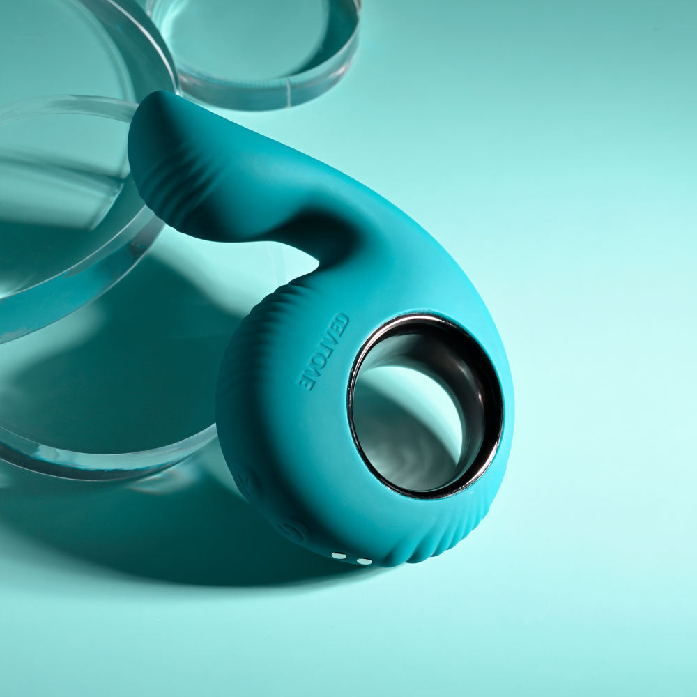 Evolved THUMBS UP - Green USB Rechargeable Stimulator - Naughty by Nature Adult Store