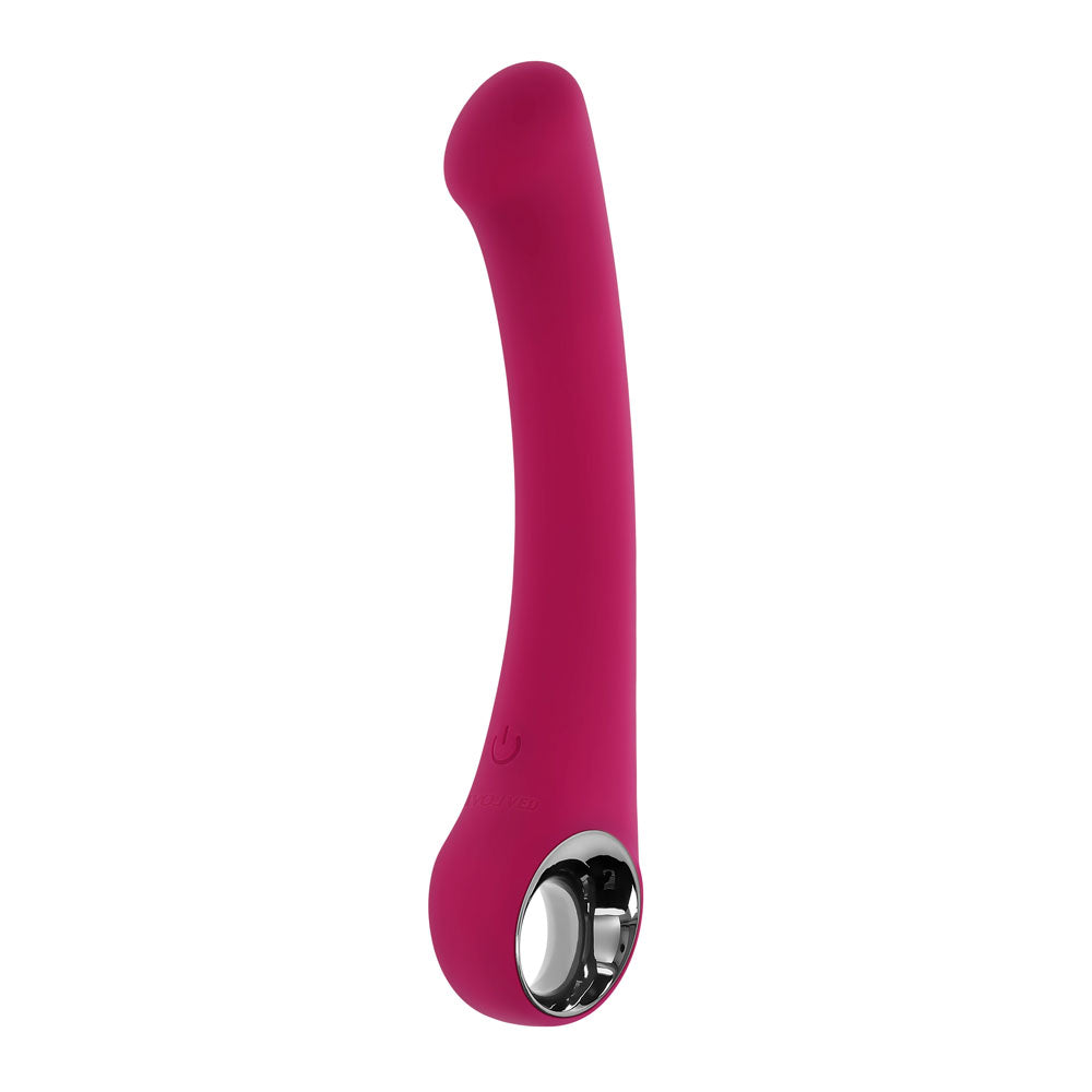 Evolved PLEASURE CURVE - Pink 19 cm Vibrator