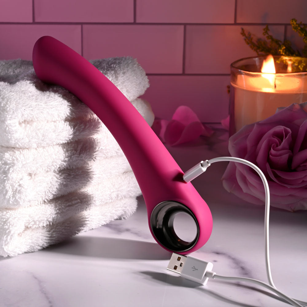 Evolved PLEASURE CURVE - Pink 19 cm Vibrator