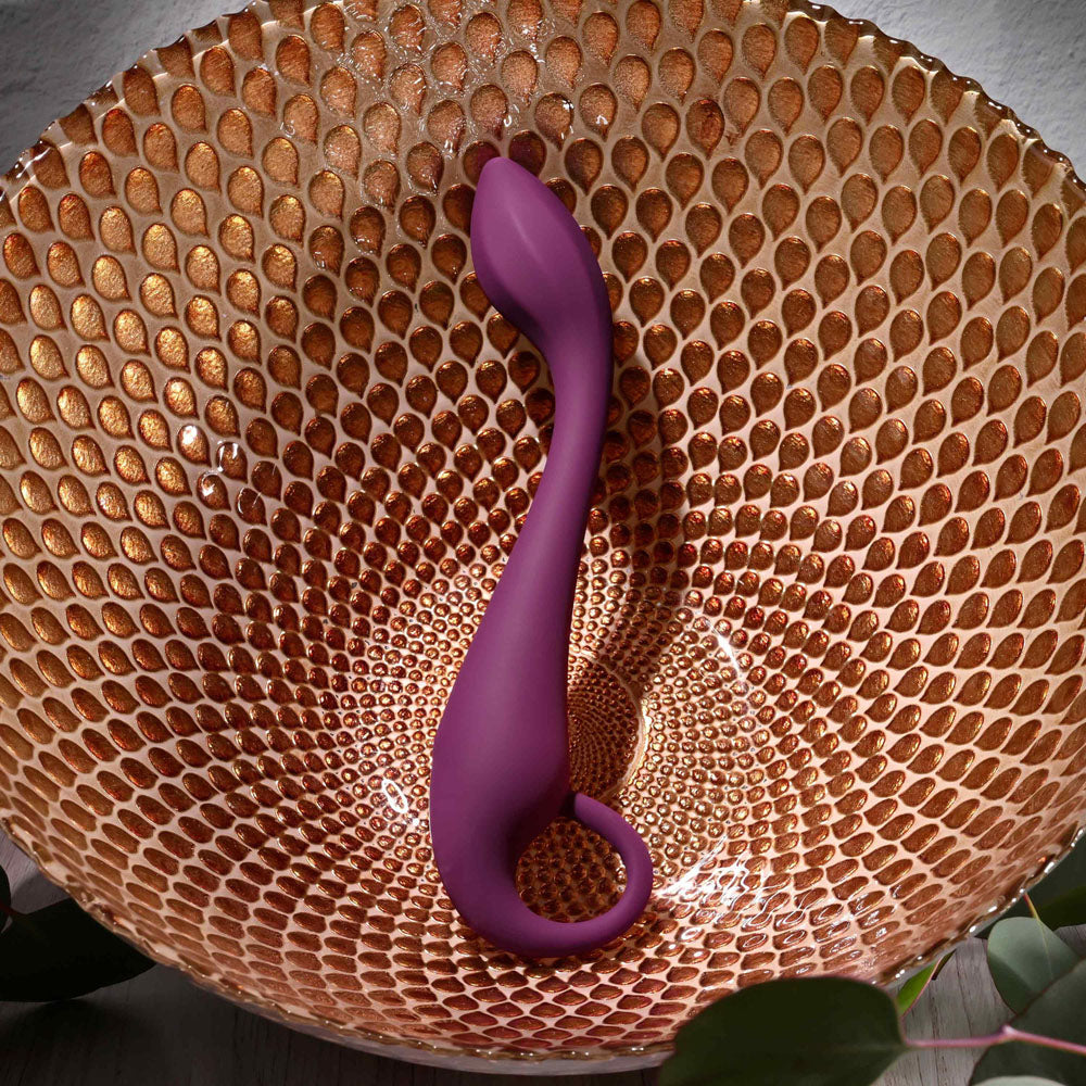 Evolved LOCHNESS G - Purple 19 cm USB Rechargeable Vibrator - Naughty by Nature Adult Store