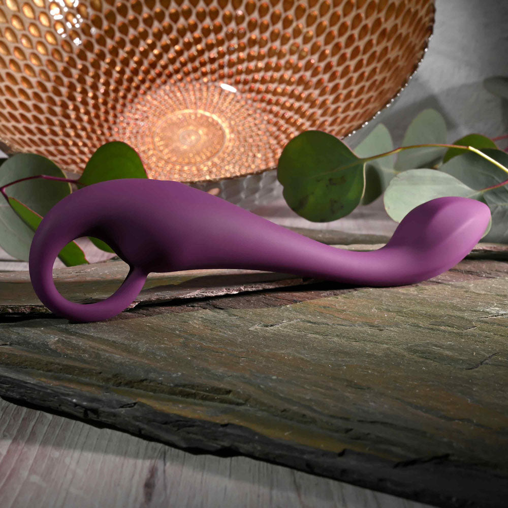 Evolved LOCHNESS G - Purple 19 cm USB Rechargeable Vibrator - Naughty by Nature Adult Store