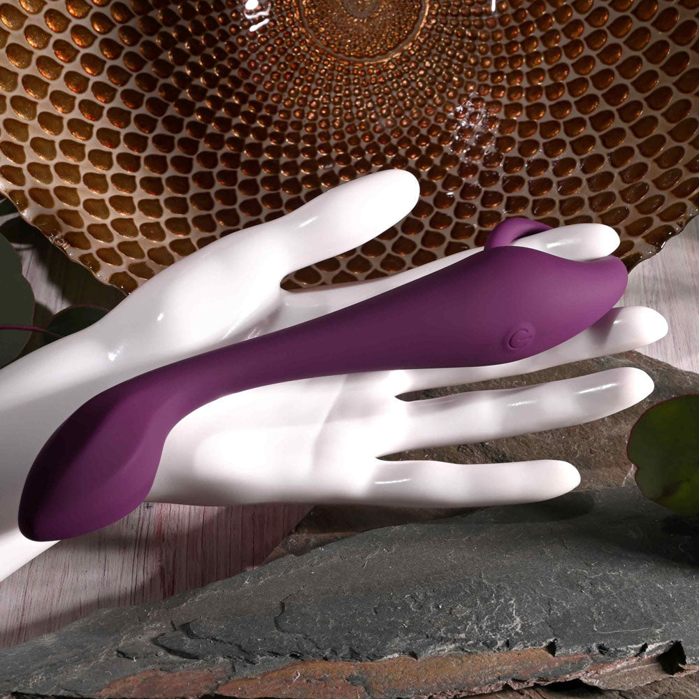 Evolved LOCHNESS G - Purple 19 cm USB Rechargeable Vibrator - Naughty by Nature Adult Store