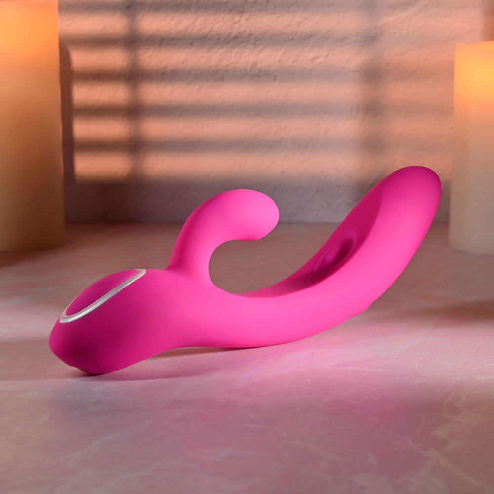 Evolved G Tapper Pink Rechargeable Rabbit Vibrator