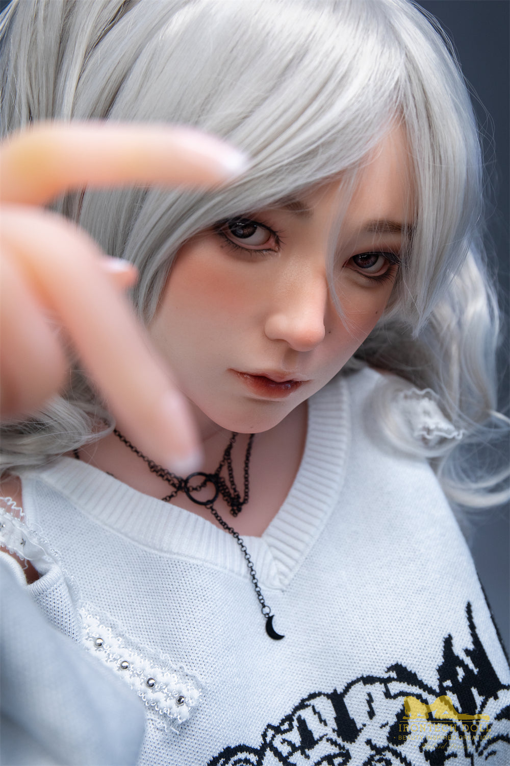 Irontech 154cm Misa Hybrid Sex Doll With TPE Body And Silicone Head