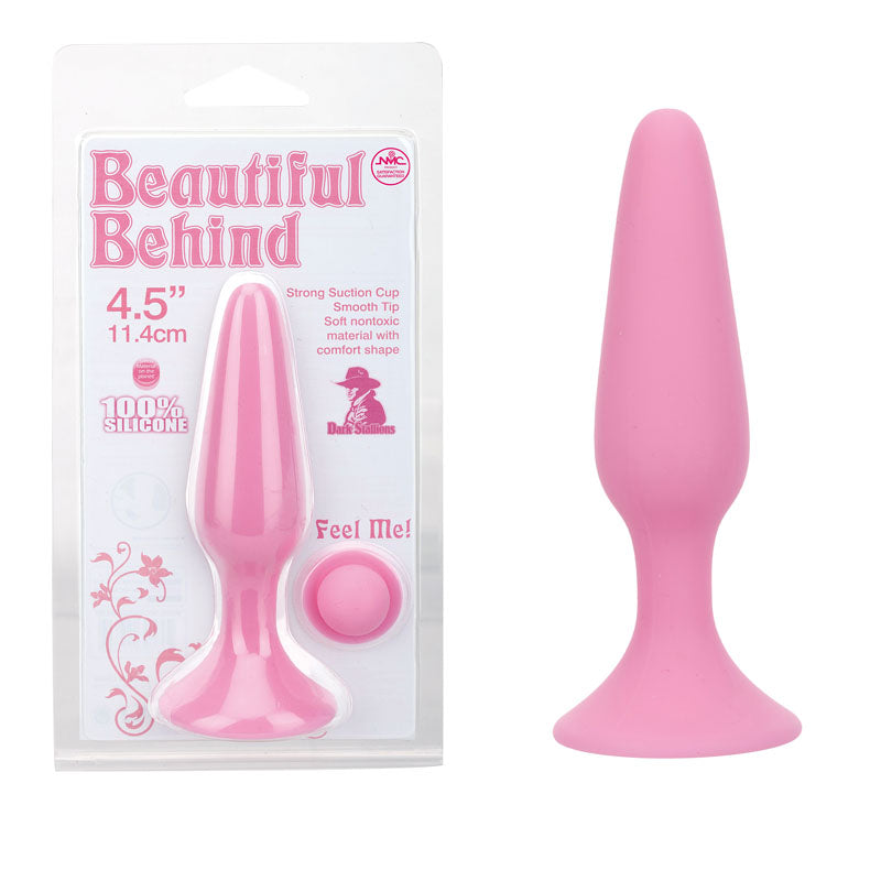Beautiful Behind - Pink 11.5 cm Butt Plug - Naughty by Nature Adult Store