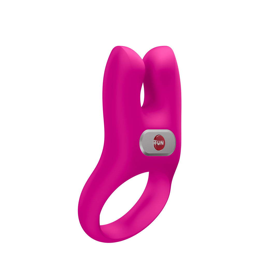 Fun Factory NOS PRO Magenta USB C Rechargeable Vibrating Cock Ring