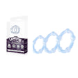 Lasting Love Ring 3 Piece Set - Clear - Clear Beaded Cock Rings - Set of 3 Sizes - Naughty by Nature Adult Store