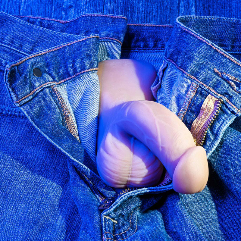 Gender X 4'' PACKER - Medium - Tan 10 cm Packer - Naughty by Nature Adult Store