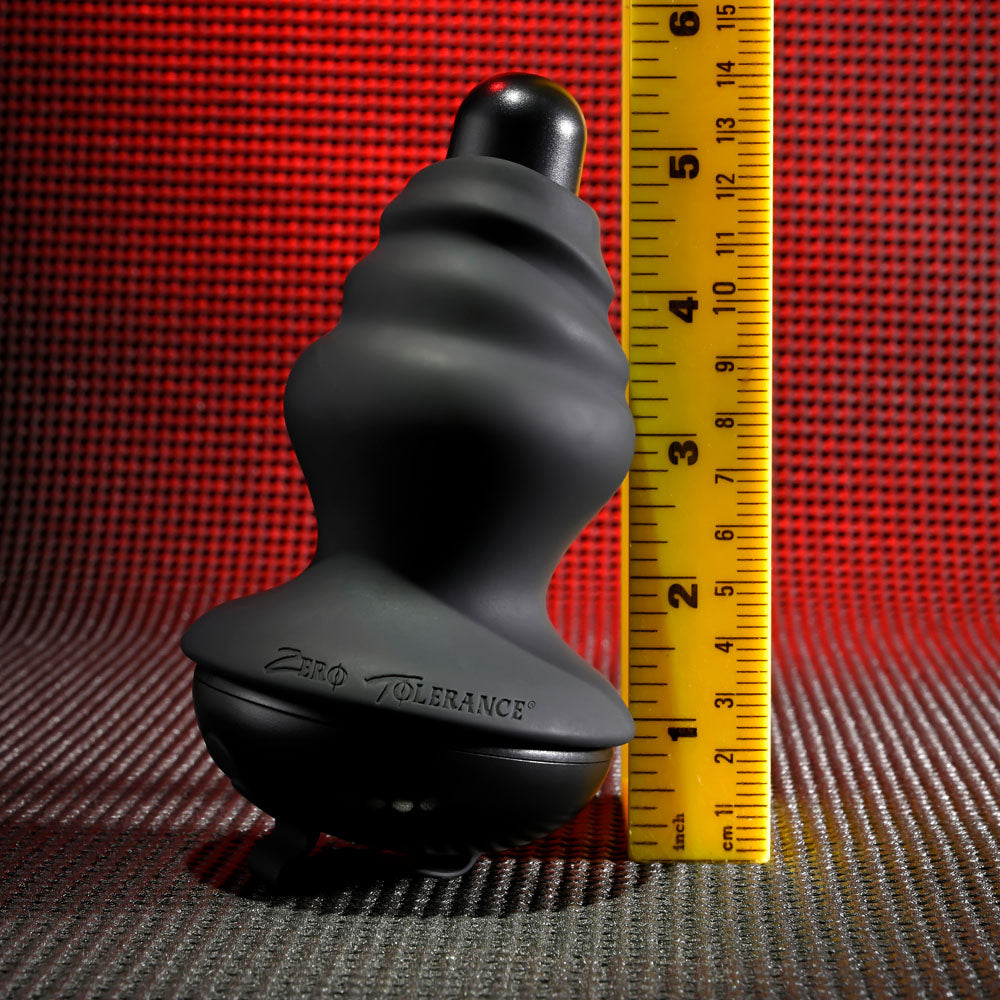 Gender X ECHO - Black 15.3 cm USB Rechargeable Butt Plug - Naughty by Nature Adult Store
