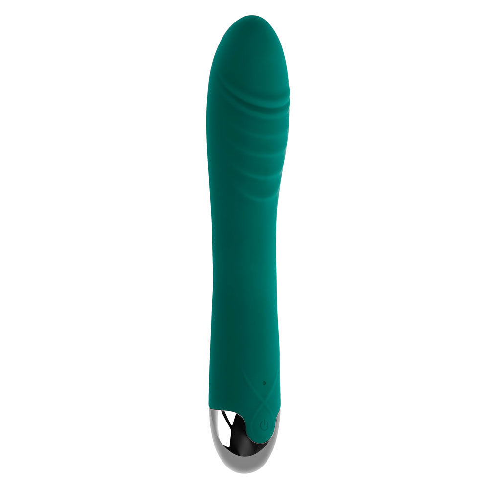 Gender X PIROUETTE - Green 20.6 cm USB Rechargeable Vibrator - Naughty by Nature Adult Store