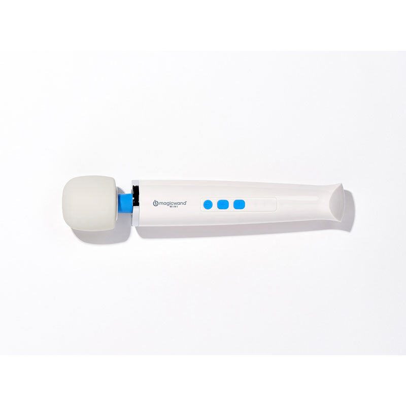 Magic Wand Mini - White Rechargeable Massage Wand - Naughty by Nature Adult Store