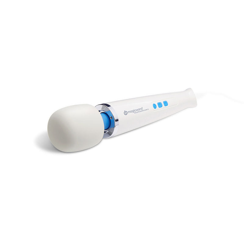 Magic White Rechargeable Massage Wand - Naughty by Nature Adult Store