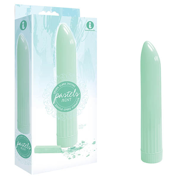 The 9's Pastel Vibes - Mint Green 17.8 cm (7'') Vibrator - Naughty by Nature Adult Store