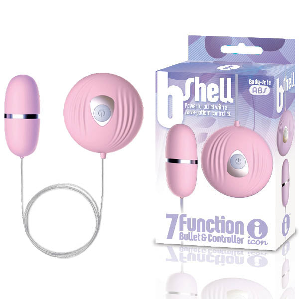 The 9's b-Shell - Pink Bullet with Remote Control - Naughty by Nature Adult Store