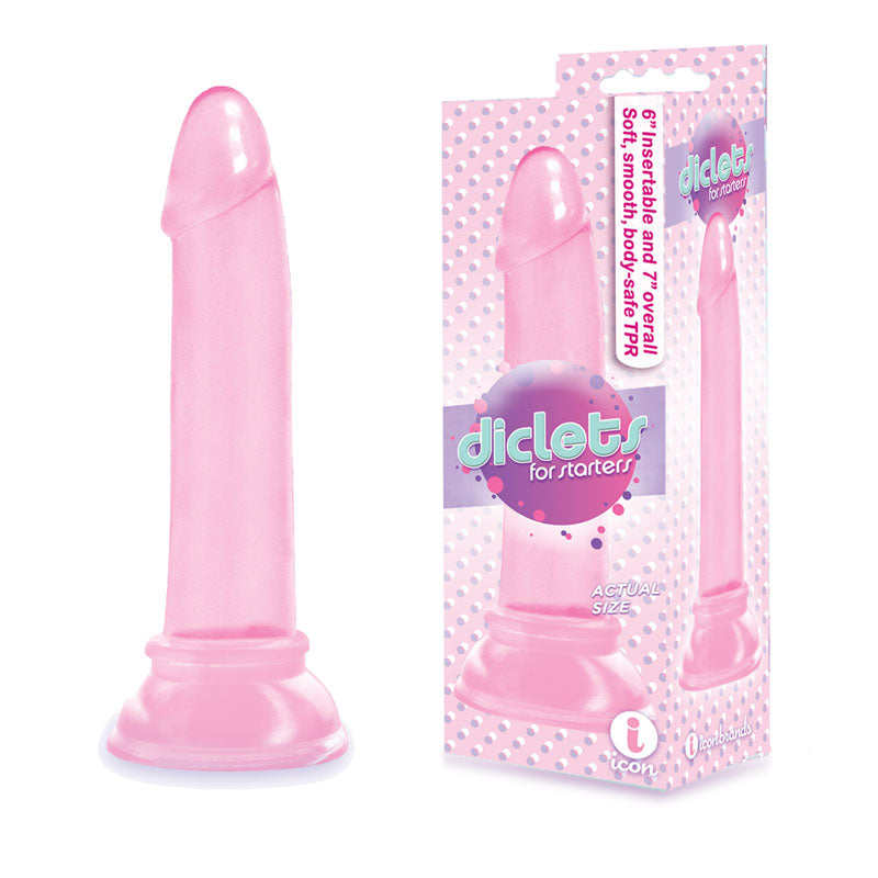 The 9's Diclets - Pink 17.8 cm (7'') Dong - Naughty by Nature Adult Store