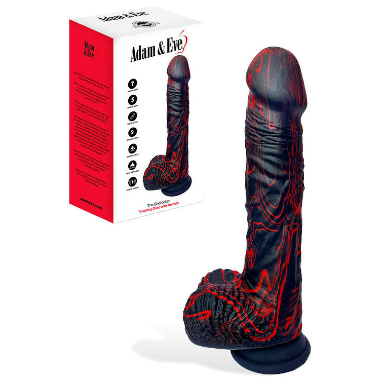 Adam And Eve The Bedrocker Dildo Sex Toy Enhanced Pleasure