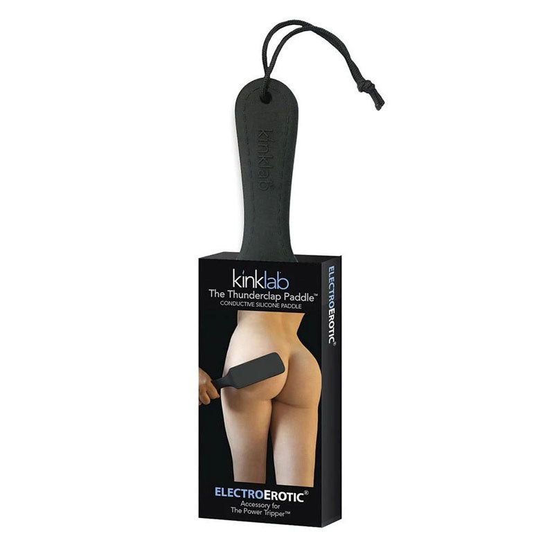 KinkLab The Thunderclap Paddle - E-Stim Accessory for Kinklab Power Tripper - Naughty by Nature Adult Store