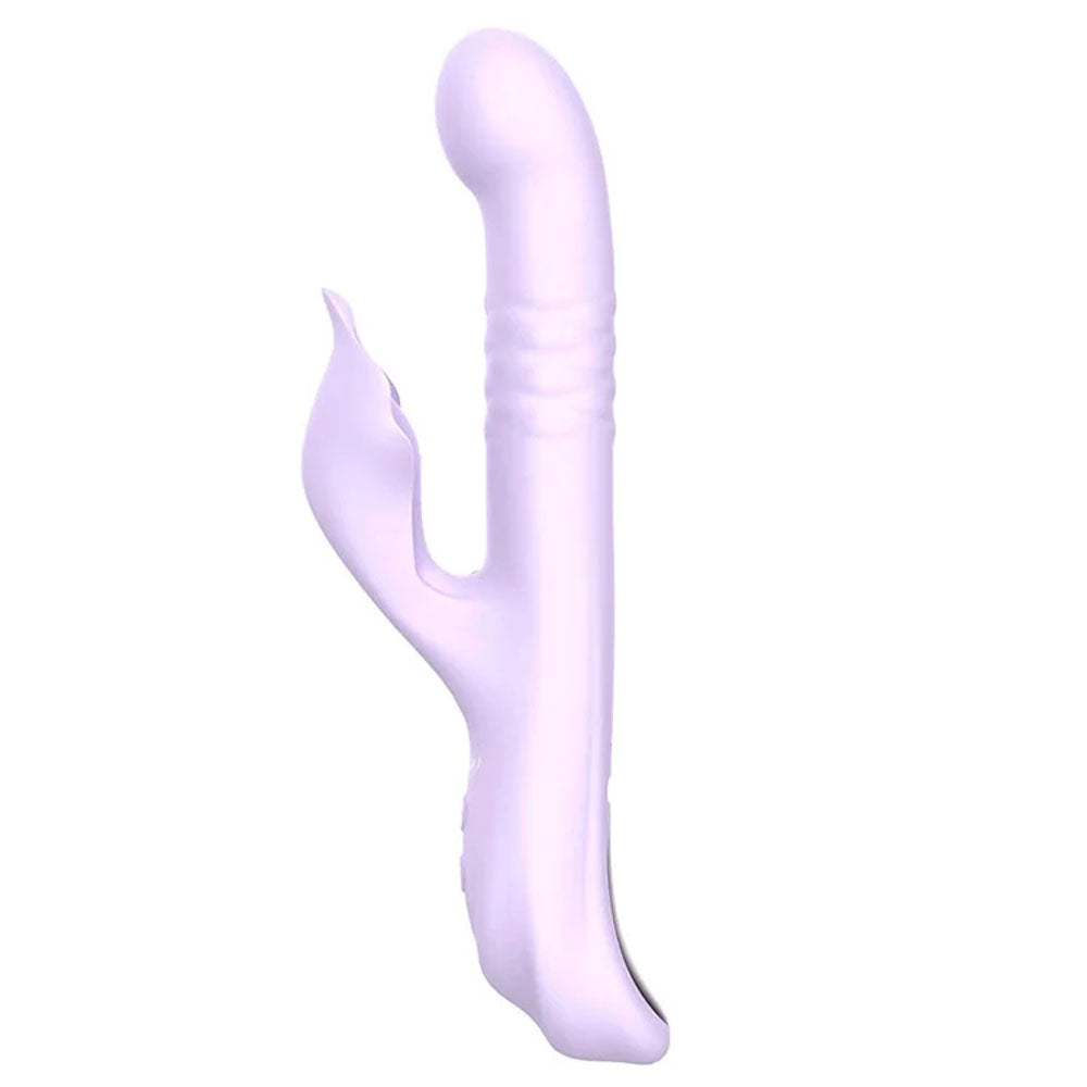 Adam & Eve EVES THROBBER - Lilac Pulsating Rabbit Vibrator