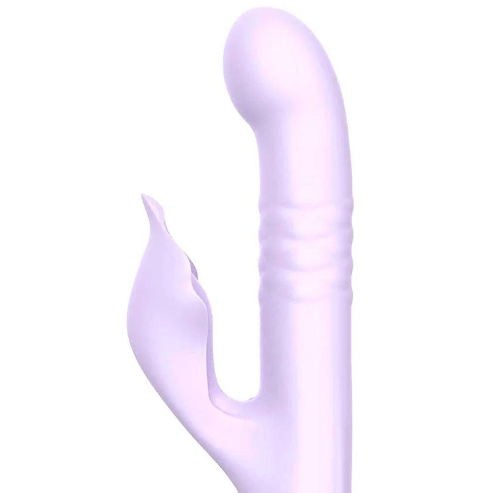 Adam & Eve EVES THROBBER - Lilac Pulsating Rabbit Vibrator
