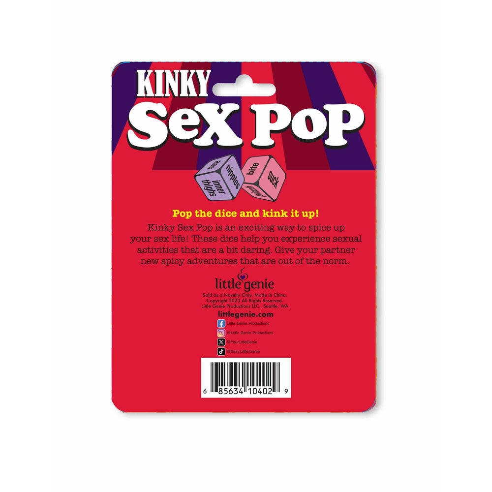 Kinky Sex Pop - Popping Dice Game - Naughty by Nature Adult Store