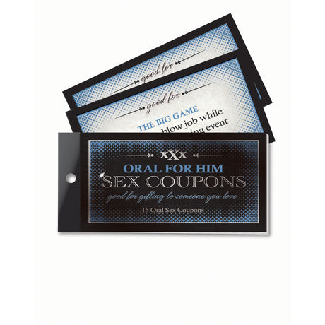 Oral For Him Sex Coupons - Naughty by Nature Adult Store