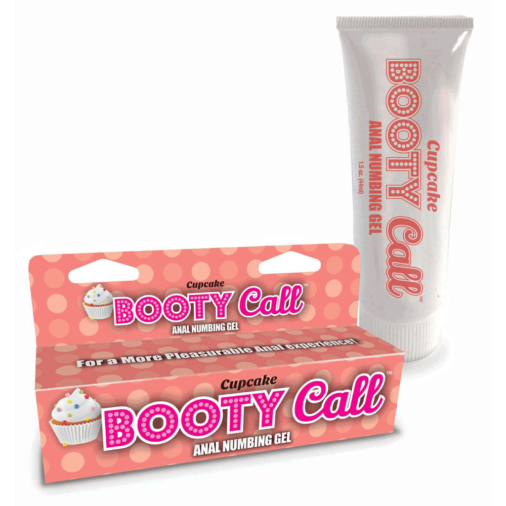 Booty Call Anal Numbing Gel - Cupcake Flavoured Anal Numbing Gel - 44 ml (1.5 oz) Tube - Naughty by Nature Adult Store