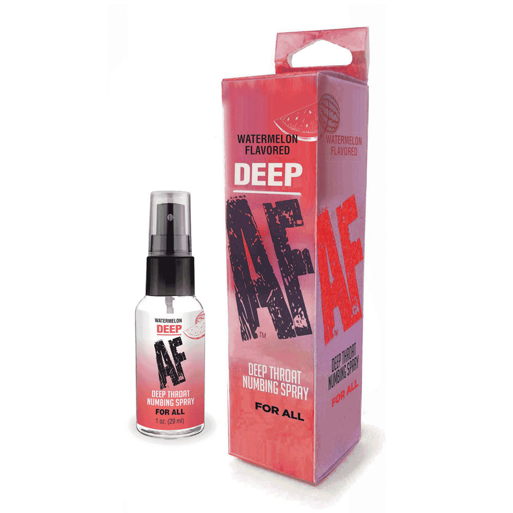 Deep AF - Watermelon - Watermelon Flavoured Deep Throat Spray - 29 ml - Naughty by Nature Adult Store