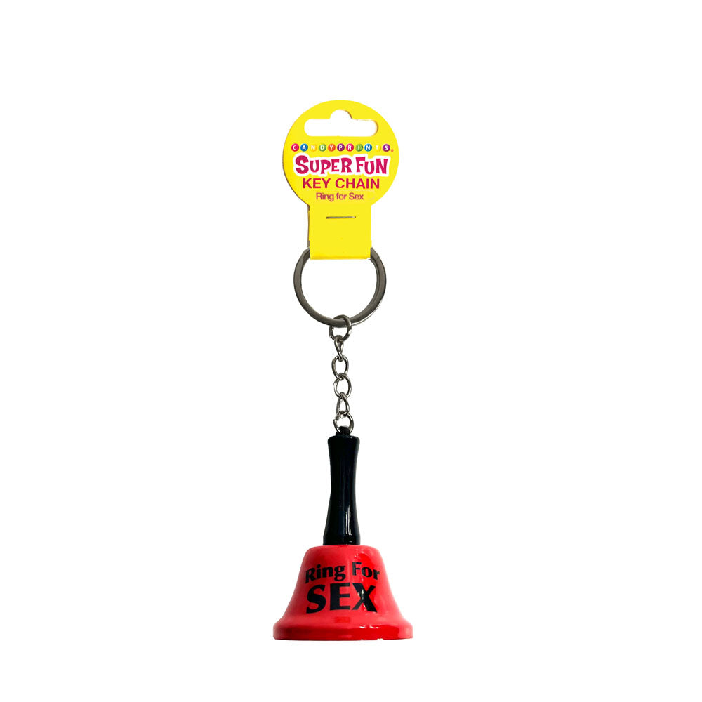 Super Fun Key Chain - Ring For Sex - Naughty by Nature Adult Store
