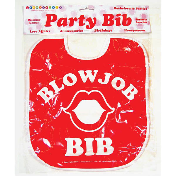 Blow Job Bib - Novelty Item - Naughty by Nature Adult Store