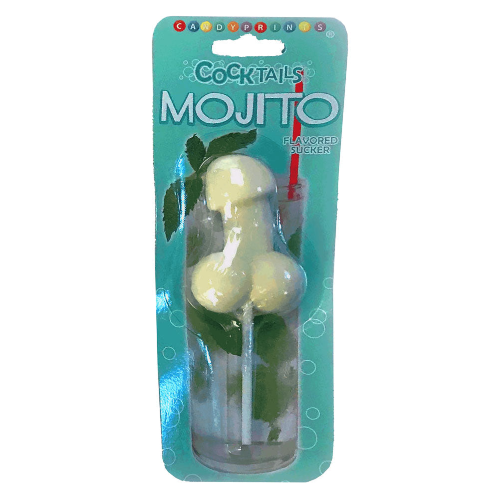 Cocktail Suckers - Mojito - Mojito Flavoured Dicky Lollypop - Naughty by Nature Adult Store