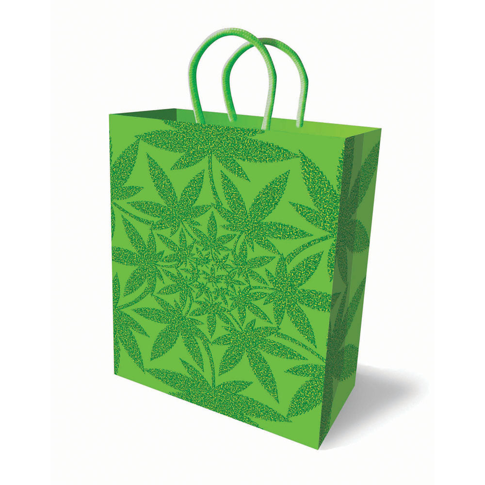 Glitter Ganja Gift Bag - Novelty Gift Bag - Naughty by Nature Adult Store