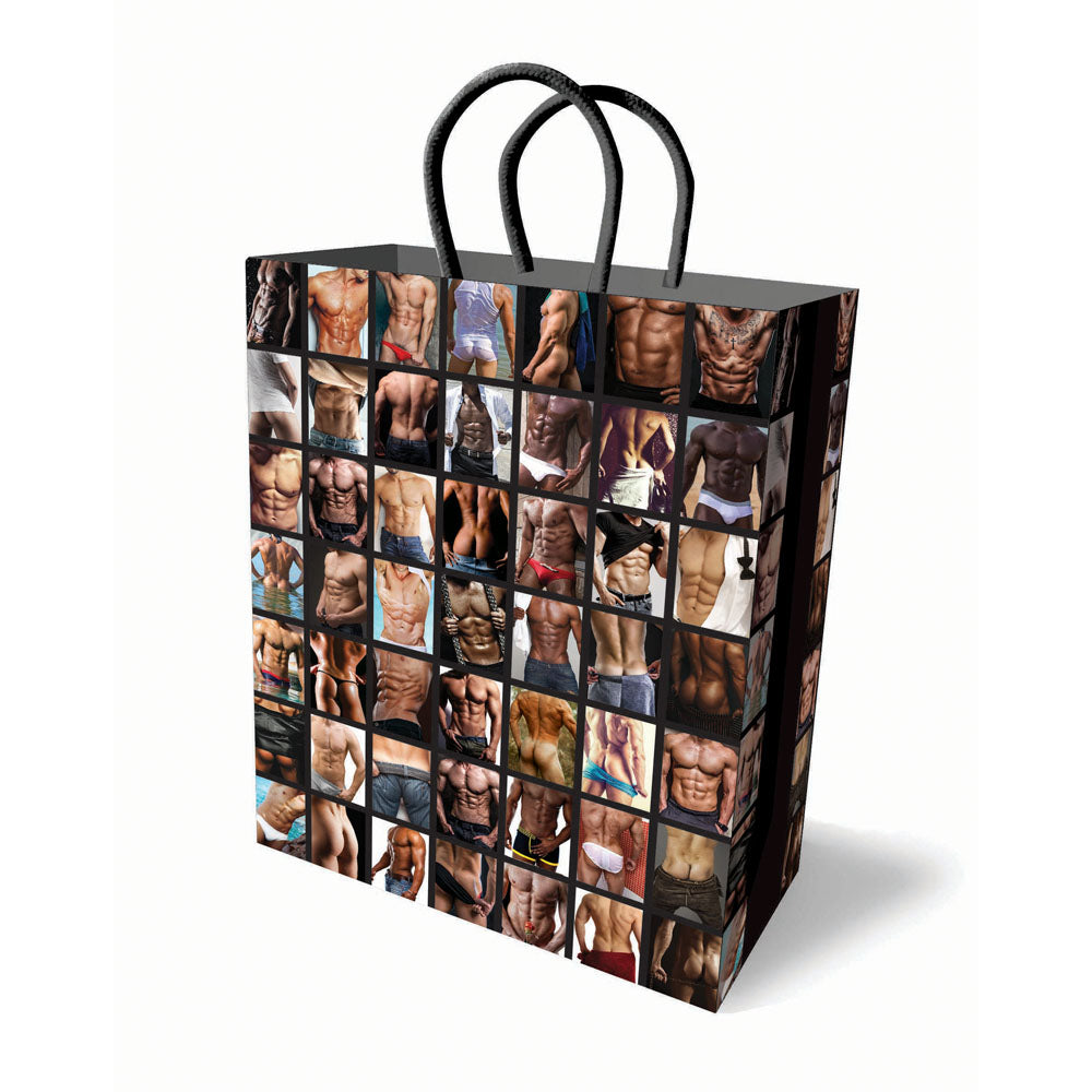 Sexy Guys Gift Bag - Novelty Gift Bag - Naughty by Nature Adult Store