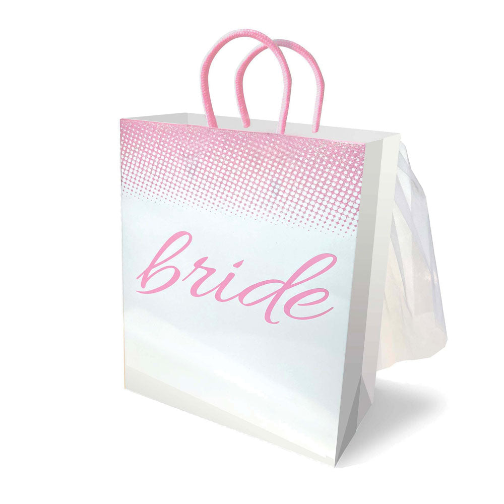 Bride Veil Gift Bag - Bridal Gift Bag with Veil - Naughty by Nature Adult Store