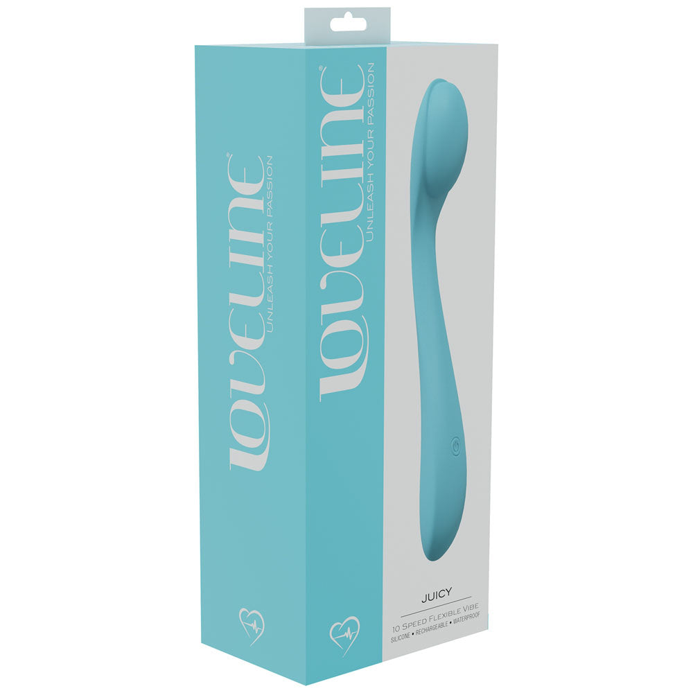 LOVELINE Juicy - Blue Vibrator