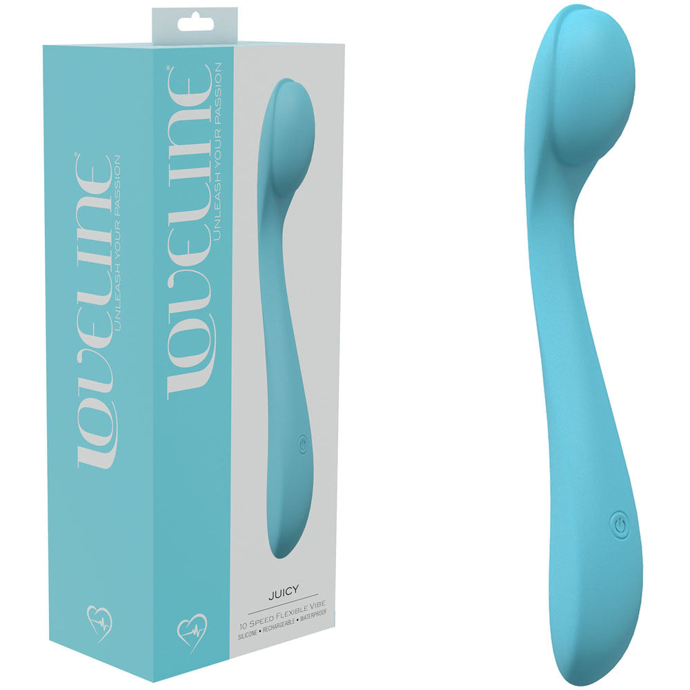 LOVELINE Juicy - Blue Vibrator