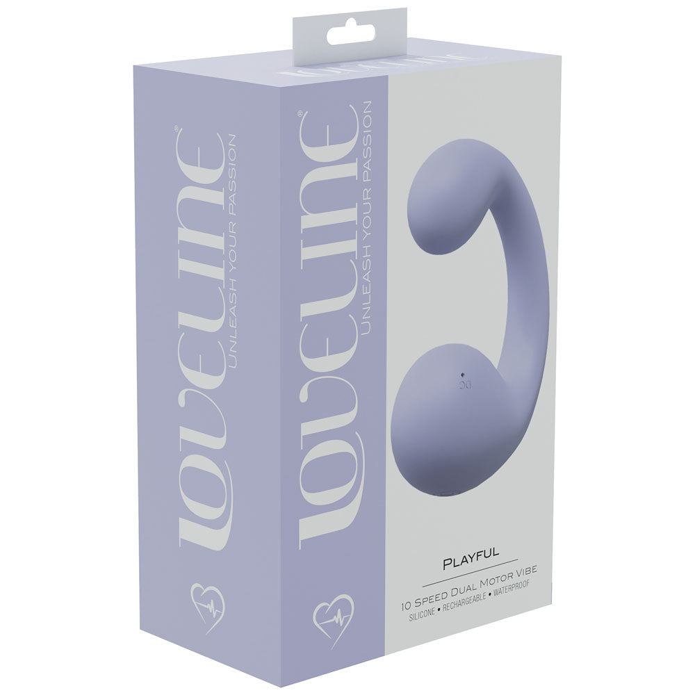 LOVELINE Playful - Lavender Dual Vibrator