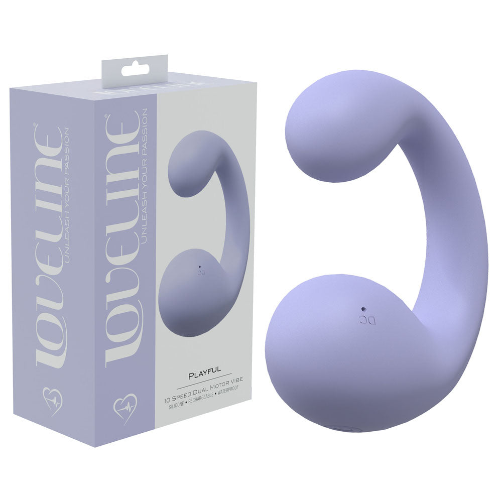 LOVELINE Playful - Lavender Dual Vibrator