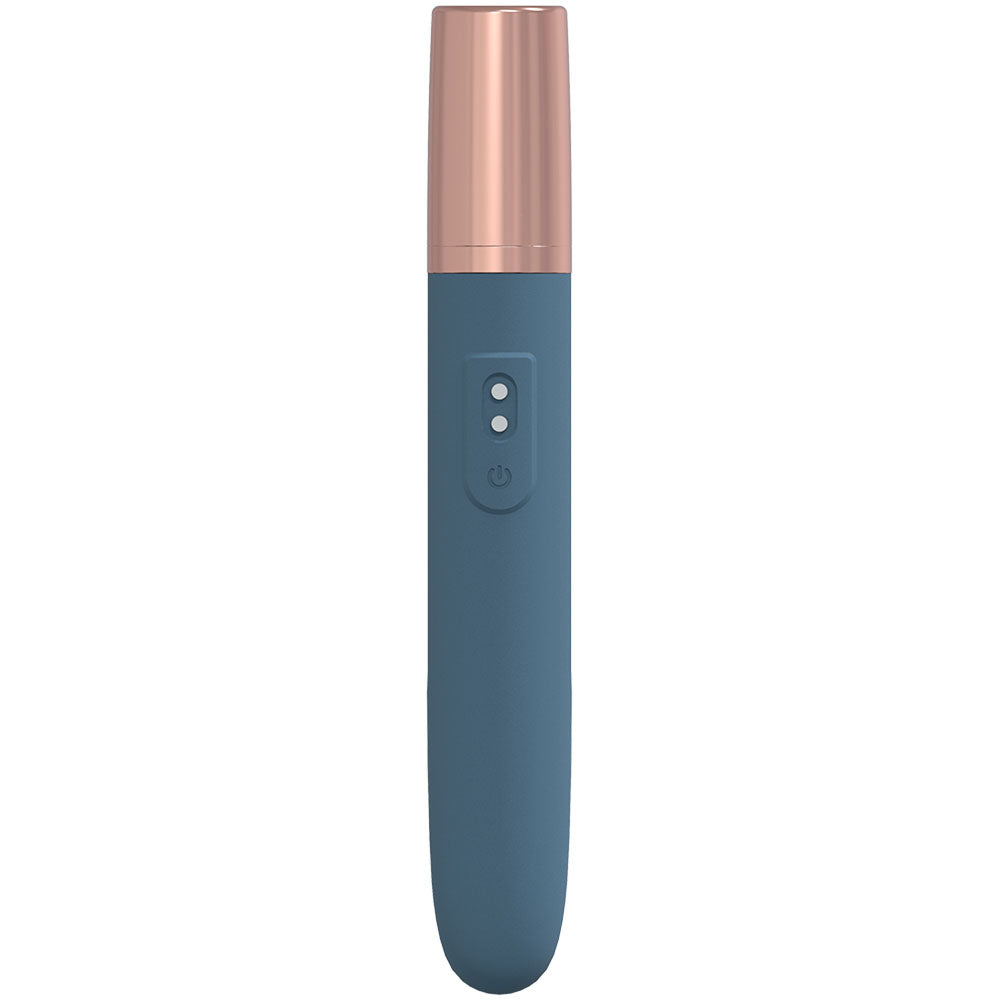 LOVELINE The Traveler - Blue Vibrator with Lube Applicator