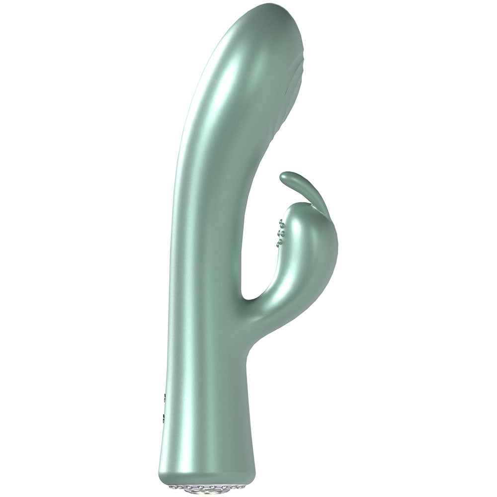 LOVELINE La Perla I - Pearlescent Green Rabbit Vibrator