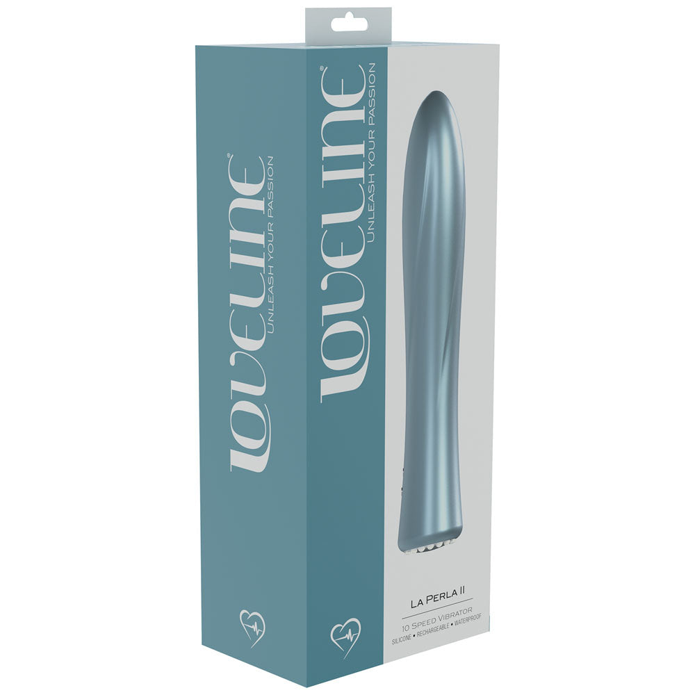 LOVELINE La Perla II - Pearlescent Blue Vibrator